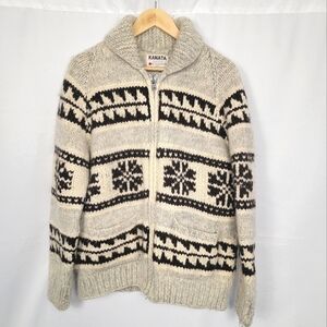 Kanata Hand Knit Wool Sweater #3010